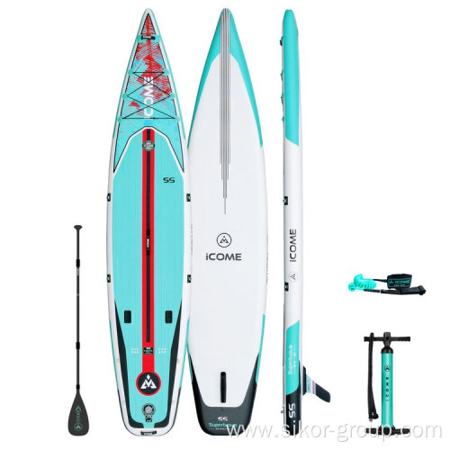 2023 Ready to ship iCOME paddle boards INFLATABLE FISHING BOARD-S5-1